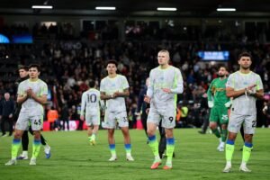 Foi uma luta forte para o Manchester City, mas o corpo não foi como acabar com a disputa pelo título do City na noite passada