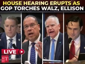 ‘Fraude de US$ 9 bilhões na Somália não é séria para você?’: GOP grelha o governador de Minnesota Walls, AG Ellison ouve fogo – Vídeo do The Economic Times