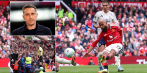 Gary Neville chamou o árbitro de “choque absoluto” depois que o árbitro se recusou a anular a decisão em campo