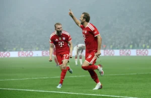 Harry Kane, do Bayern de Munique, encontrou um adversário favorito no VfB Stuttgart