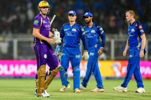 IPL 2026: KKR venceu MI por quatro postigos para permanecer vivo enquanto a corrida dos playoffs chega à rodada final