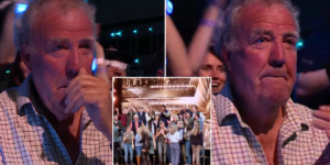 Jeremy Clarkson começou a chorar quando o Hawkstone Farmers Choir foi coroado vencedor do Britain’s Got Talent