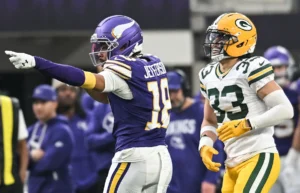 Justin Jefferson comenta sobre a próxima batalha do Vikings QB