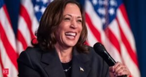 Kamala Harris: Frase do Dia de Kamala Harris: “Meu desafio diário é ser parte da solução, ser um guerreiro feliz na batalha que tem pela frente.”