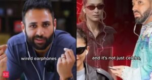 Os fones de ouvido com fio estão de volta: por que as celebridades globais estão subitamente abandonando os botões Bluetooth