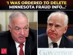 Ouve-se fraude em Minnesota: ‘Centros de cuidados infantis estavam consumindo orçamentos!’: Denunciante revela detalhes chocantes de fraude em Minnesota – Vídeo do The Economic Times