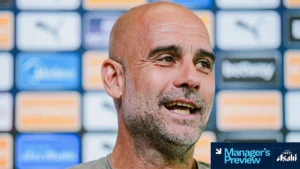 Pep compartilhou a atualização sobre lesões com Rodri e Khusanov