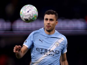 Rodri pressiona o Arsenal nos últimos 2 jogos