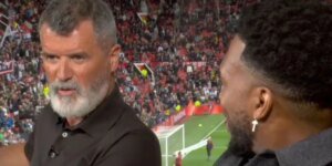 Roy Keane ficou furioso quando Daniel Sturridge interrompeu o discurso retórico durante a transmissão Man Utd x Liverpool