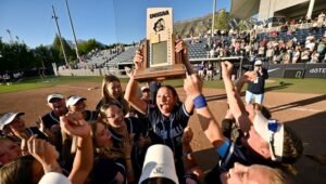 Softball do ensino médio: Salem Hills vence um jogo acirrado e defensivo sobre Box Elder pela primeira coroa 5A desde 2014