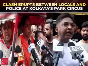 ‘Target karke action liya ja raha hai’: Moradores entram em confronto com a polícia no Park Circus de Calcutá – The Economic Times Video