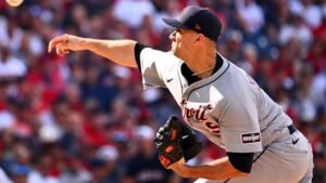 Tigres ficam com SP Jack Flaherty apesar de problemas de comando