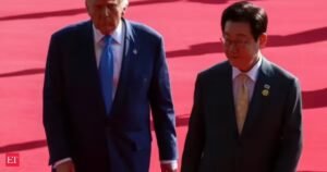 Trump e Lee da Coreia do Sul discutem os resultados da cimeira EUA-China