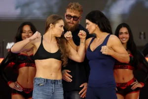 Valores salariais de Ronda Rousey x Gina Carano revelados: o que cada lutadora ganhou na estreia da Netflix no MMA