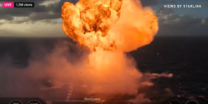 Veja o momento em que o foguete SpaceX de Elon Musk explode após uma queda dramática