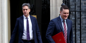 Wes Streeting começa um confronto com Ed Miliband enquanto ele pede que o Partido Trabalhista faça perfurações no Mar do Norte
