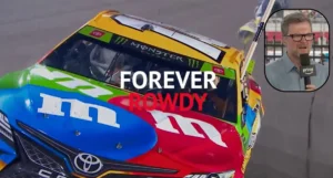 lembra. Kyle Busch em homenagem ao Prime Video