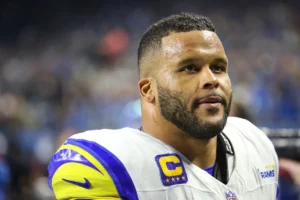 Aaron Donald pode sair da aposentadoria? A troca de Rams por Myles Garrett ‘definitivamente’ está em sua mente, diz Pat McAfee