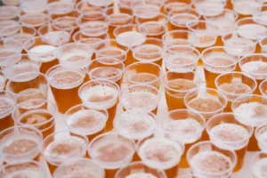 Os torcedores da Copa do Mundo de Atlanta podem beber cerveja suficiente para encher 1,3 milhão de xícaras CFA
