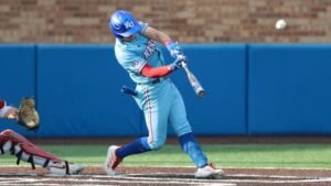 Pontuação da caixa de beisebol de Oklahoma x Kansas: estatísticas ao vivo do jogo do campeonato de beisebol da NCAA