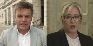 Sinn Fein FM acusa GB News de ‘notícias falsas’ depois de expor ‘fronteira irlandesa aberta’ ao suspeito de esfaqueamento sudanês